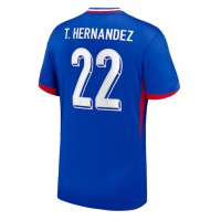 Frankreich Theo Hernandez #22 Fußballbekleidung Heimtrikot EM 2024 Kurzarm